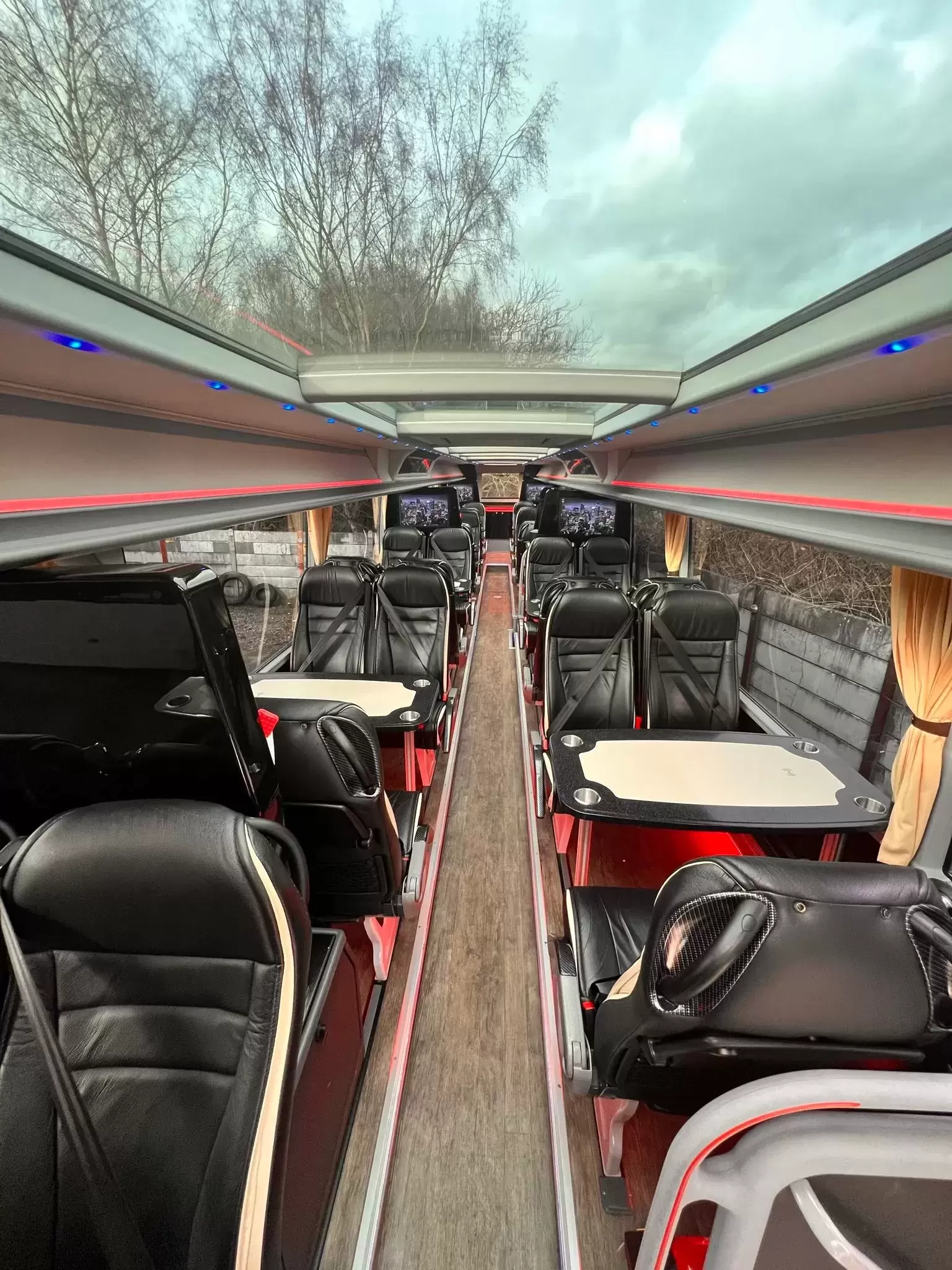 VIP Coach interior